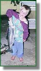 Scotty's first trout