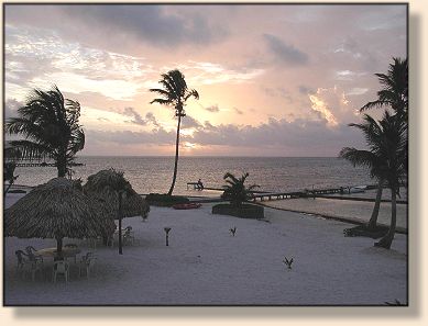 Sunrise at El Pescador Lodge