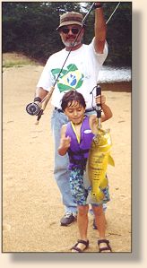 Here is Sebastian giving daddy a hand with his ten pounder, it was such a pleasurable week.