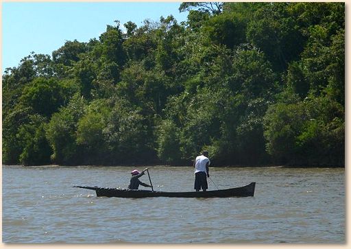 A typical Bluefields fishing vessel