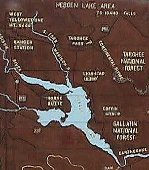 Sign at Hedgen Lake