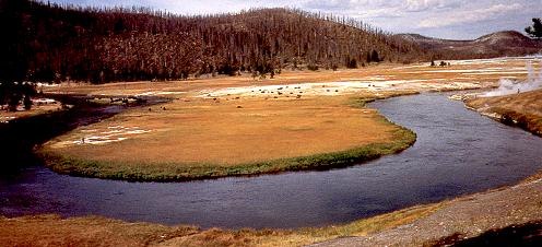Horseshoe Bend, Firehole River