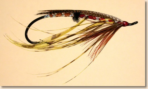 Gold and Red Spey
