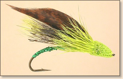 Muddler, bright green