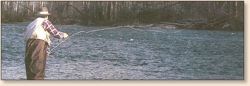 Standard wet-fly swing