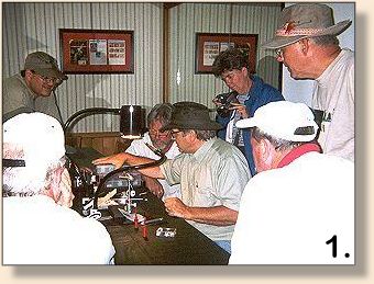 Bob Mead Tying Fish-In 2001