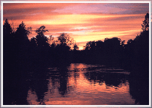 Sunset at McMasters Bridge