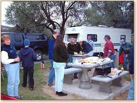 Saturday evening pot luck