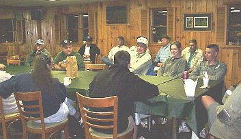 Dick's program was well attended, part of the group