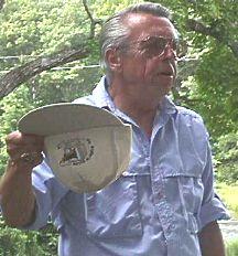 Here's the hat with the tickets!