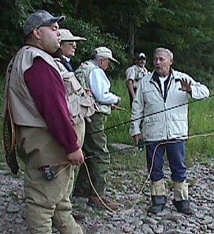 Streamside instruction