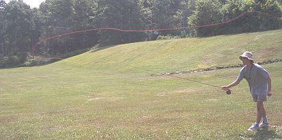 Fishstick didn't win, but he was the most improved caster!