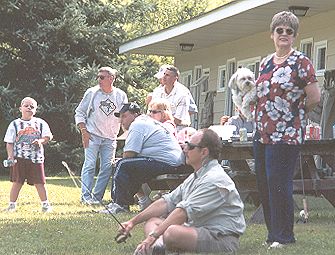 Al Caucci waiting his turn