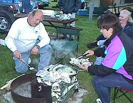 Cooking Staff Randy and Rachelle
