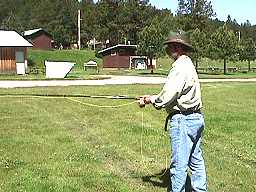 Ken going for accuracy