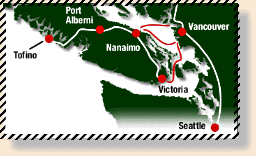 Route to Tofino