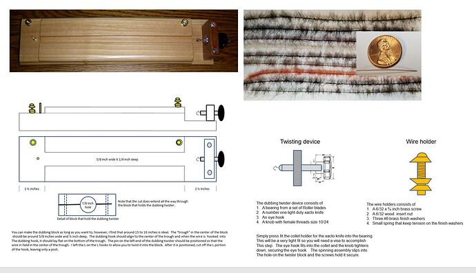 Dubbing Brush Twister