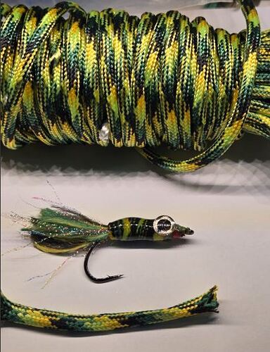 Paracord minnow