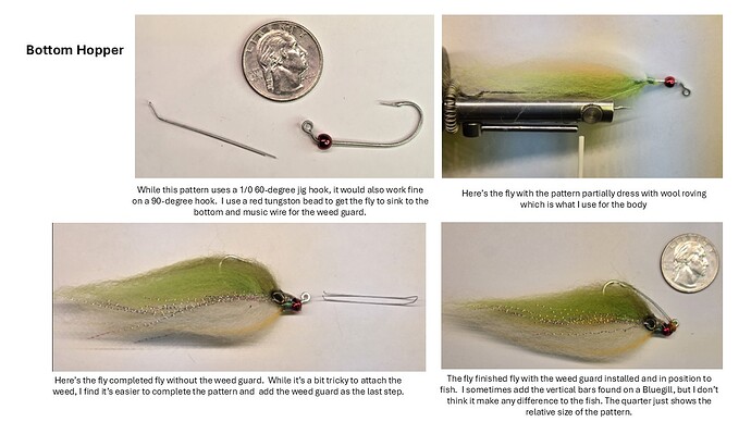 Bottom Hopper fly pattern
